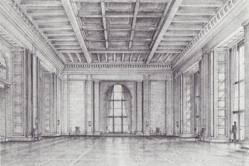 Datei:Boehmer Entwurf Festsaal Schloss Posen 1942.jpg