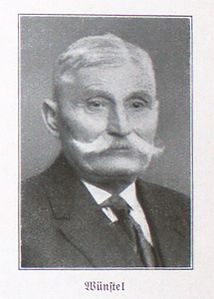Eduard Wünstel (1865-1931), Vorsitzender des Pfälzer Bauernverein ab c. 1923. Abb. aus: Amtliches Handbuch des Bayerischen Landtags, München 1929, 163. (Bayerische Staatsbilbiothek, Bavar. 4339 h-1929)