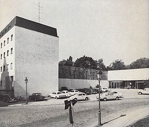 Kardinal Wendel Haus der Katholischen Akademie, um 1967. (Foto: Katholische Akademie in Bayern)