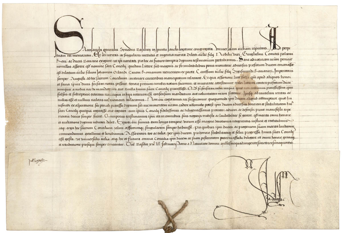 Konzil von Basel, 14311449 Historisches Lexikon Bayerns