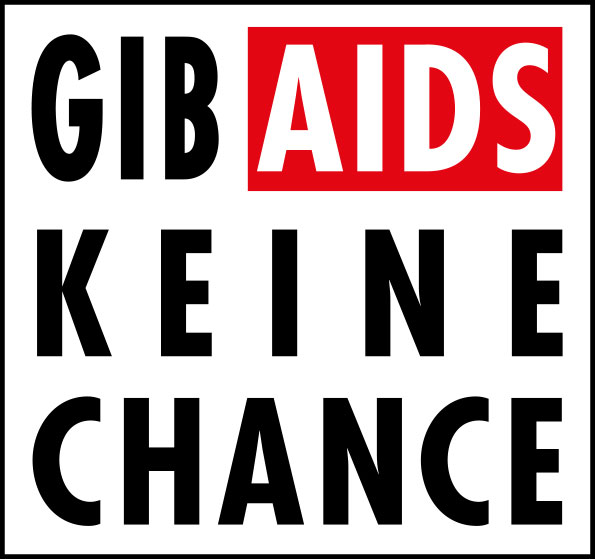 Datei:Logo gib Aids keine Chance.jpg