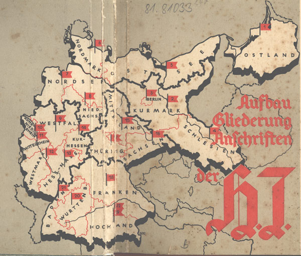 Deutschland 1933 Bis 1945 Karte / Deutsches Reich ...