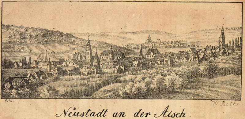 Datei:Neustadt Aisch 1835.jpg