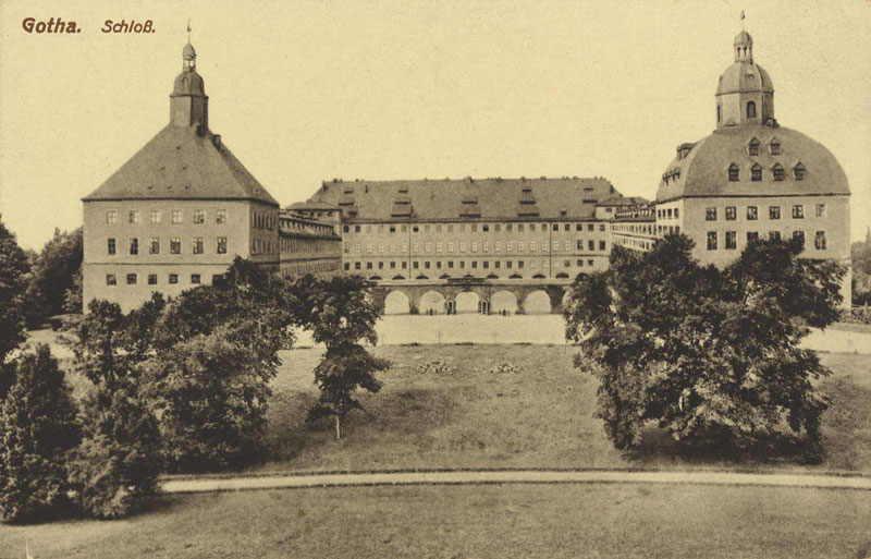 Datei:Schloss Friedenstein Gotha 1917.jpg