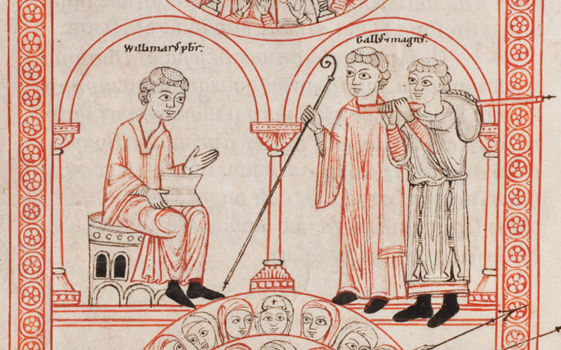 Datei:Gallus und Magnus treffen Presbyter Willimarus.jpg