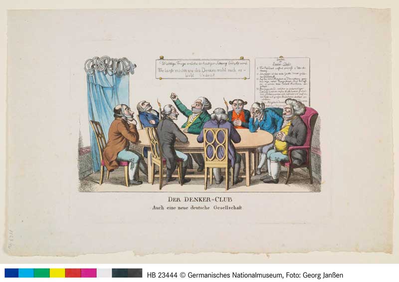 Datei:Denker-Club Karikatur 1819.jpg
