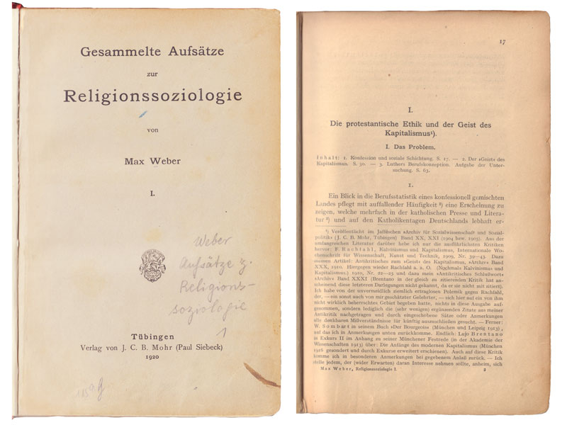 Datei:Weber Aufsaetze Religionssoziologie 1920.jpg