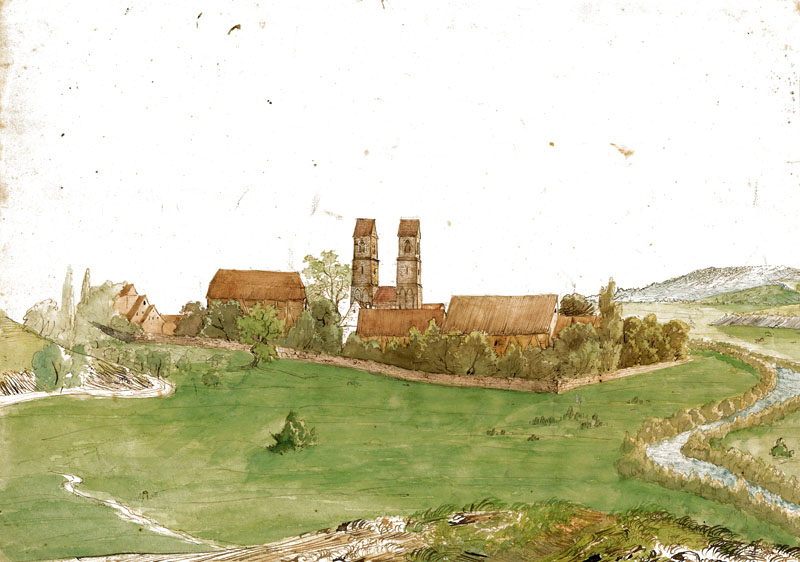 Datei:Aquarell Kloster Veßra.jpg