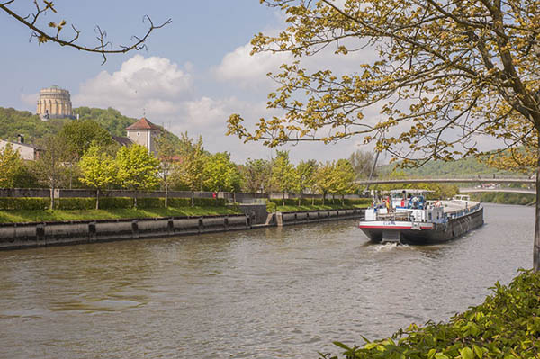 Der Rhein-Main-Donau-Kanal bei Kelheim. (Foto: Franz Lindner)