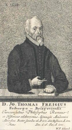 Johannes Thomas Freig. (Österreichische Nationalbibliothek, Bildarchiv und Grafiksammlung, PORT_00143909_02)