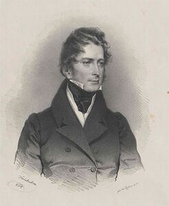 Karl Ernst Jarcke (1801-1852) war Jurist und Mitglied des Kölner Ultramontanen Kreises. Lithografie von Josef Kriehuber (1800-1876). (Österreichische Nationalbibliothek, PORT_00025945_01)