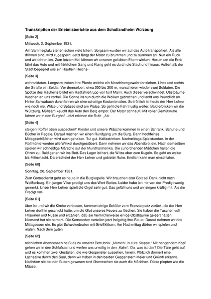 Datei:Transskription des Erlebnisberichts Schullandheim.pdf