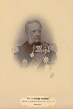 Carl Ludwig Fürst Fugger von Babenhausen (1829-1906). (Bayerische Staatsbibliothek, Bildarchiv port-026349)
