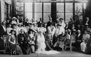 Hochzeit Rupprechts von Bayern mit Prinzessin Antonia von Luxemburg und Nassau (1899–1954) am 7. April 1921. (Bayerische Staatsbibliothek, Bildarchiv hoff-69749)