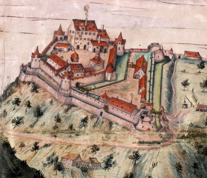 Datei:Ganerbenburg Rothenberg um 1600.jpg