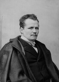 Der Schriftsteller Otto Julius Bierbaum (1865-1910), undatiert. (Bayerische Staatsbibliothek, Bildarchiv port-004388)