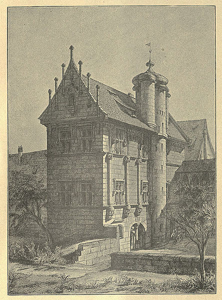 Datei:Tucherhaus Innenhof Nuernberg 1853.jpg