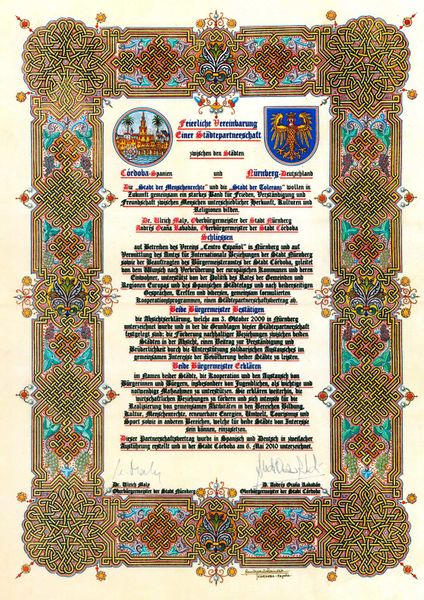 Datei:Partnertschaftsvertrag Córdoba Nürnberg 2010.jpg