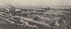 Maschinenfabrik J.A.Maffei 1913. (aus: Hundert Jahre Krauss-Maffei, München 1837-1937, 6)