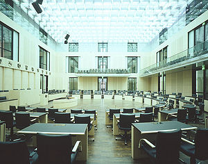 Plenarsaal des Bundesrates in Berlin. (© Bundesrat 2006)
