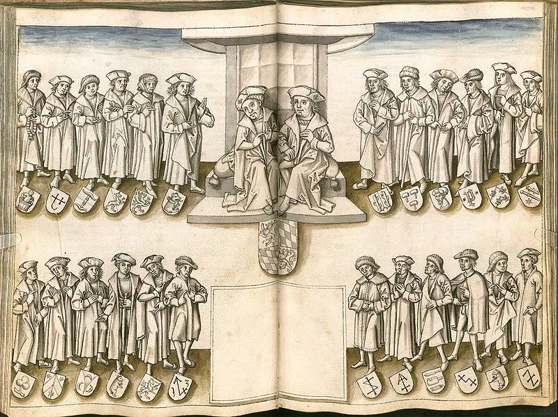 Datei:Sitzung Herzoglicher Rat 1504.jpg