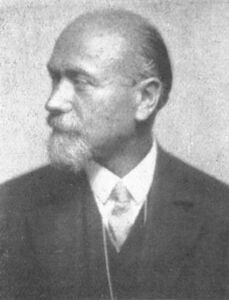 Otto Riedner (1879-1937), kommissarischer Leiter der Kommission 1928-1929. (aus: Reichshandbuch der deutschen Gesellschaft. 2. Band, Berlin 1931, 1530)
