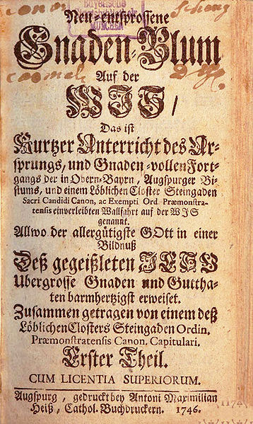 Datei:Titelblatt Mirakelbuch Wieskirche.jpg