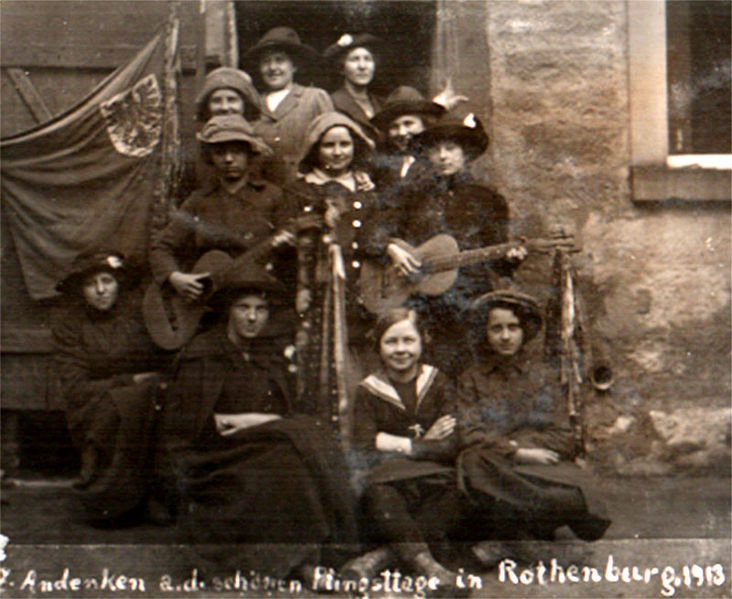 Datei:Wandervogel Rothenburg Pfingsten 1913.jpg