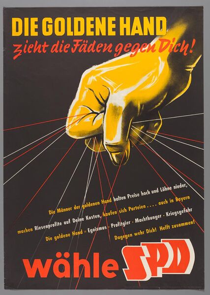 Datei:Plakat goldene Hand SPD.jpg