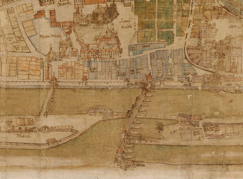 Datei:Ausschnitt Stadtplan Regensburg 1700.jpg
