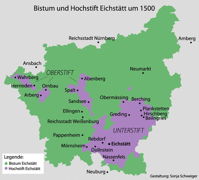 Datei:Karte Hochstift Eichstaett um 1500.jpg