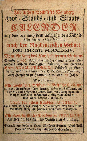 Datei:Staatskalender Bamberg 1774.jpg