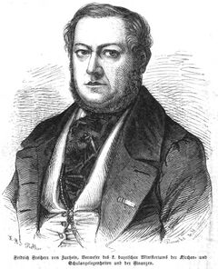 Friedrich Carl Freiherr von Zu Rhein (1802-1870). (Gemeinfrei via Wikimedia Commons)
