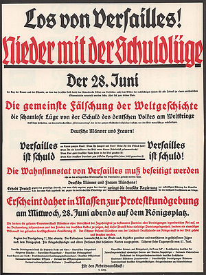 Kriegsschuldfrage 19181919 Historisches Lexikon Bayerns