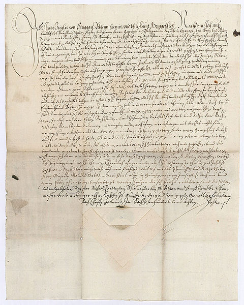 Datei:Urfehdebrief Jacob Ziegler Muenchen.jpg