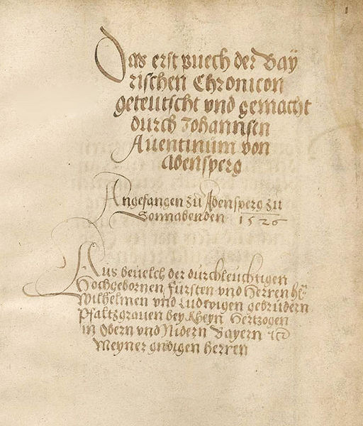 Datei:Bayrische Chronik erste Seite.jpg