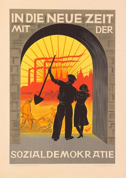 Datei:Plakat neue Zeit SPD.jpg