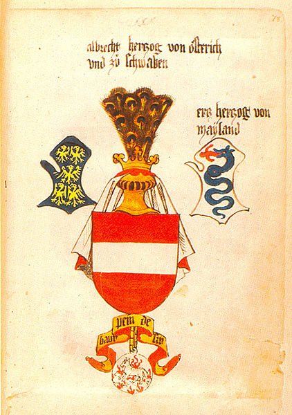 Datei:Wappen Erzherzog Albrechts VI.jpg