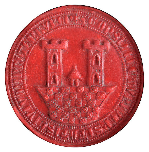 Datei:Stadtsiegel Rothenburg 14. Jh..jpg