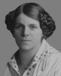 Hedwig Kämpfer (USPD, 1889-1947), Vertreterin für den Landesarbeiterrat im Provisorischen Nationalrat. (Bild: Privatarchiv Rauch)