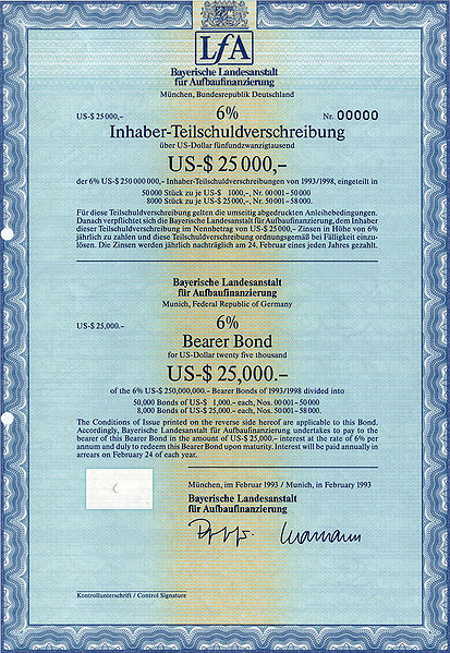 Datei:Inhaberteilschuldverschreibung LFA 25000.jpg