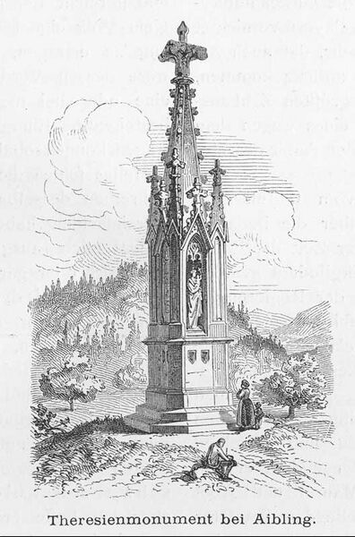 Datei:Theresienmonument Bad Aibling 1888.jpg