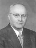 Dr. Heinrich Schellhorn (1896-1976), Präsident des Bayerischen Obersten Rechnungshofs von 1954 bis 1961. (© ORH)