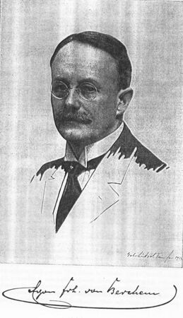 Der Verlagsbuchhändler Egon Freiherr von Berchem (1876-1946) war einer der Gründungsmitglieder des BLF und war von 1924-1942 dessen Landesvorsitzender. Mit dem Ende seines Vorsitzes 1942 hörte auch das Vereinsleben mitten im Zweiten Weltkrieg auf zu bestehen. (Bild: BLF)