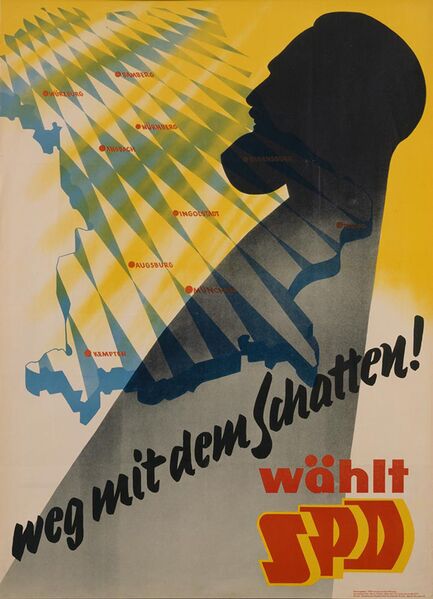 Datei:Plakat Weg mit Schatten SPD.jpg