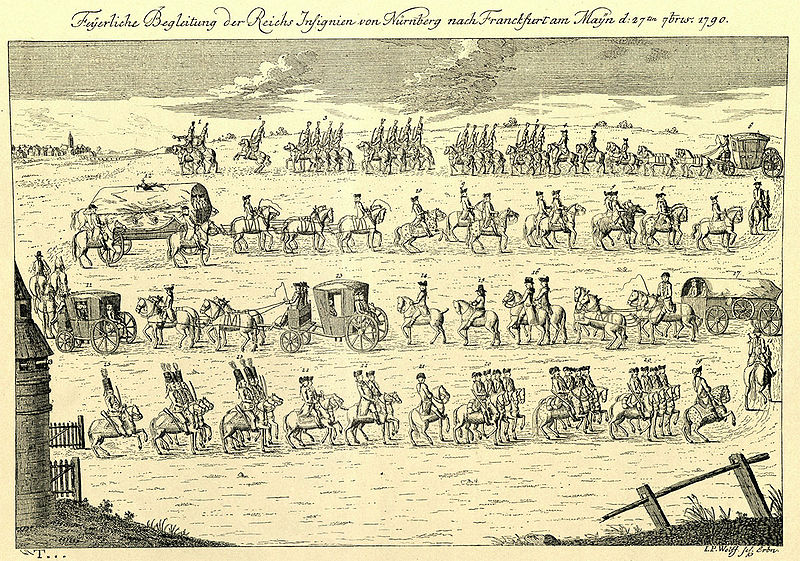 Datei:Begleitung Reichskleinodien 1790.jpg