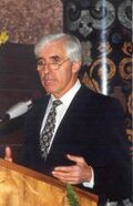 Dr. Walter Spaeth (geb. 1929), Präsident des Bayerischen Obersten Rechnungshofs von 1986 bis 1994. (© ORH)