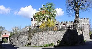 Kernburg der Burg Reichenberg (Odenwald), Sitz einer Seitenline der Grafen von Erbach (Foto: Thomas Steinmetz)