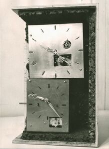 Nachbau der im Bürgerbräukeller am 8. November 1939 detonierten Zeitbombe. (Foto: Institut für Zeitgeschichte, ZS/A-17/05)