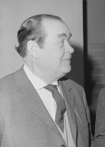 Nach dem Tod Franz Fröhlichs 1964 lieh der Schauspieler und Opernsänger Alfred Pongratz (1900-1977) Meister Eder seine Stimme. Foto: 1968. (Bayerischer Rundfunk, Historisches Archiv, Foto: Lindinger)